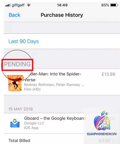 app store báo lỗi thanh toán - Hình 3