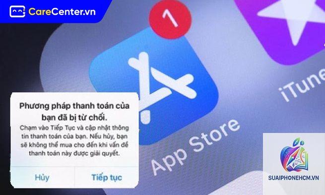 app store báo lỗi thanh toán - Hình 5