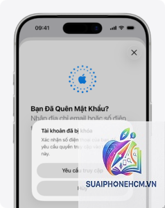 app store bị khóa tài khoản