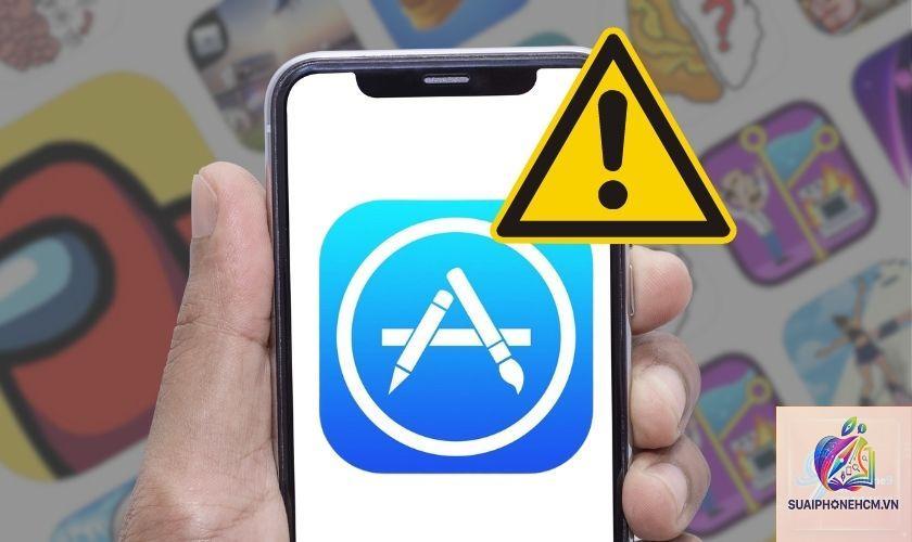 app store bị treo trên iphone