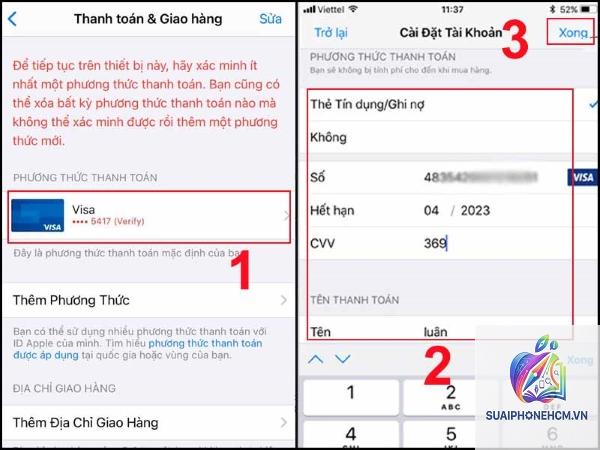 app store không chấp nhận thanh toán