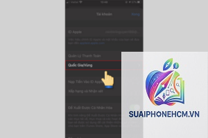 app store không đổi được quốc gia