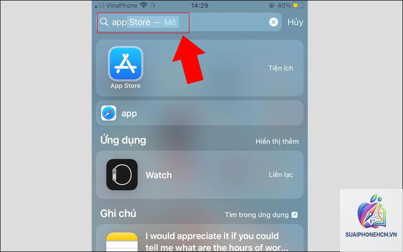 app store không hiển thị ứng dụng - Hình 5
