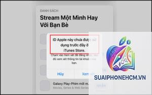 apple id bị lỗi đăng nhập trên iphone