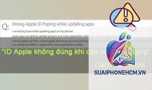 apple id không cập nhật thông tin