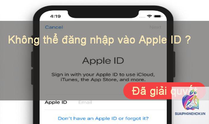 apple id không đăng nhập được sau khi đổi mật khẩu - Hình 2