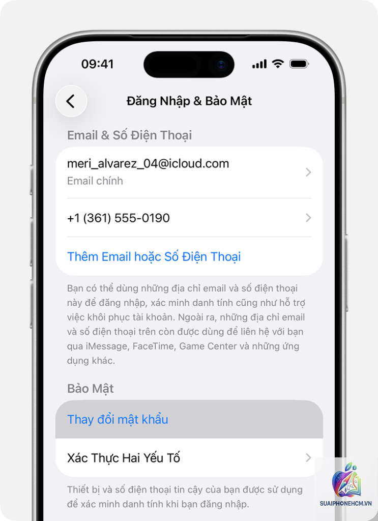 apple id không đăng nhập được sau khi đổi mật khẩu