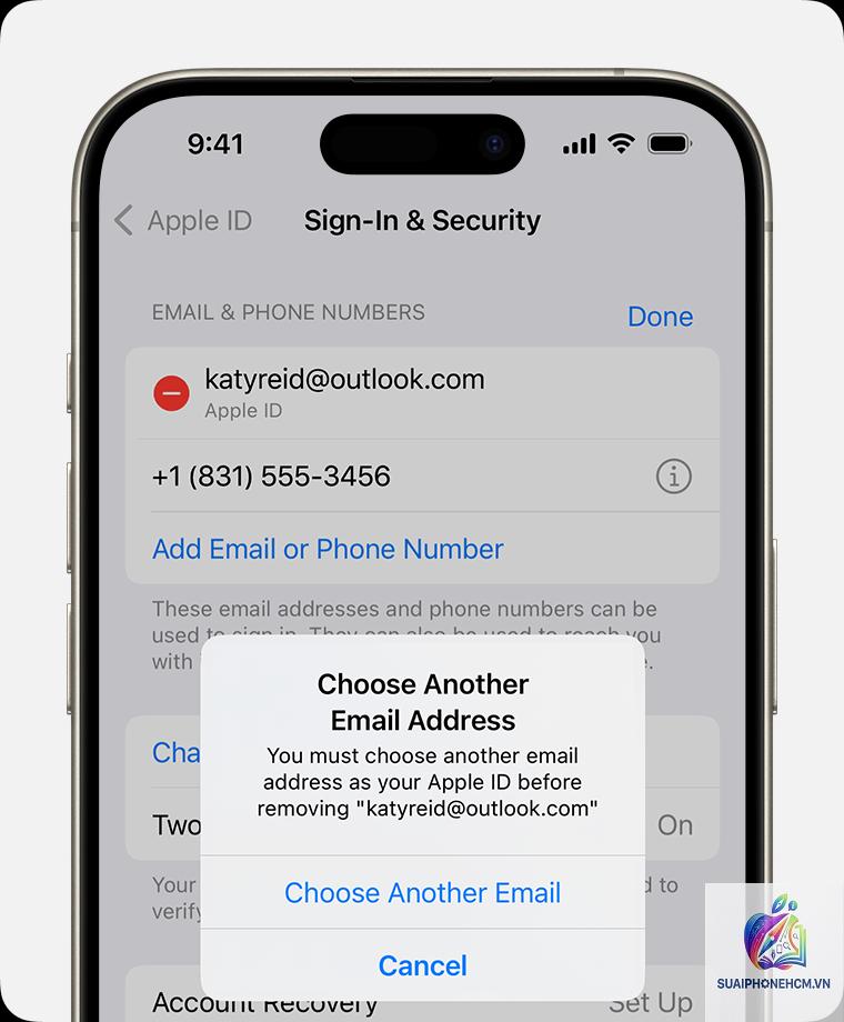 apple id không đổi được email - Hình 4