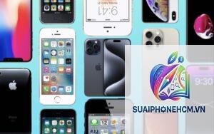 các đời iPhone từ iPhone 2G đến iPhone 16