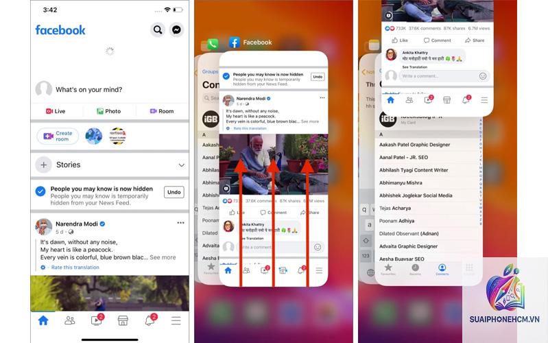 facebook bị lỗi sau cập nhật trên iphone - Hình 4