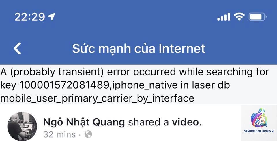 facebook bị trắng màn hình trên iphone - Hình 3