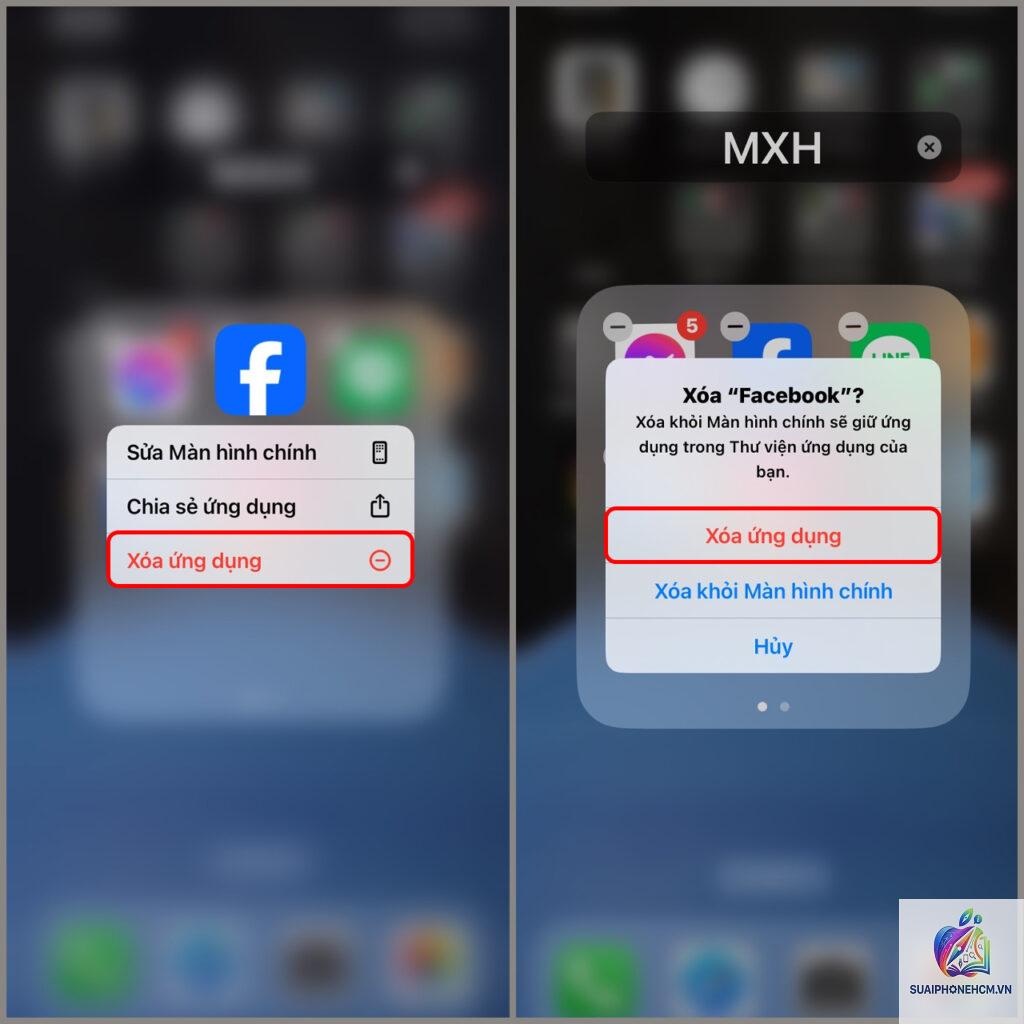 facebook bị văng trên iphone