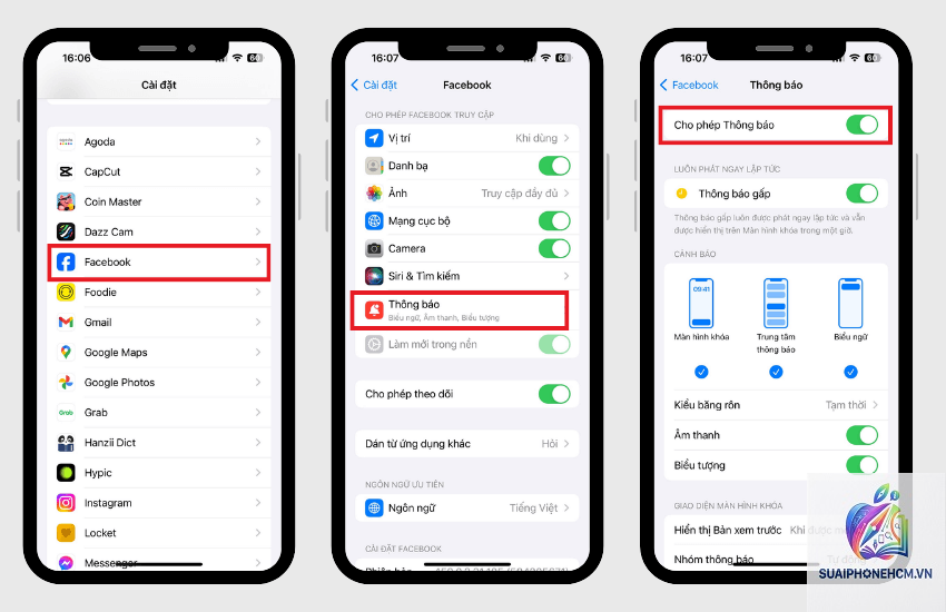 facebook không bật được thông báo trên iphone - Hình 4