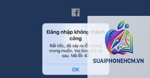 facebook không cập nhật được trên iphone