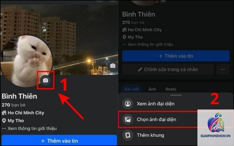 facebook không đổi được ảnh đại diện trên iphone - Hình 2