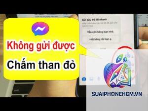 facebook không gửi được tin nhắn trên iphone