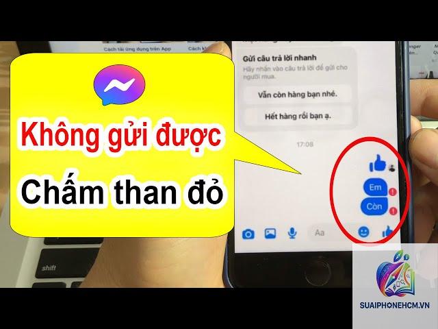 facebook không gửi được tin nhắn trên iphone