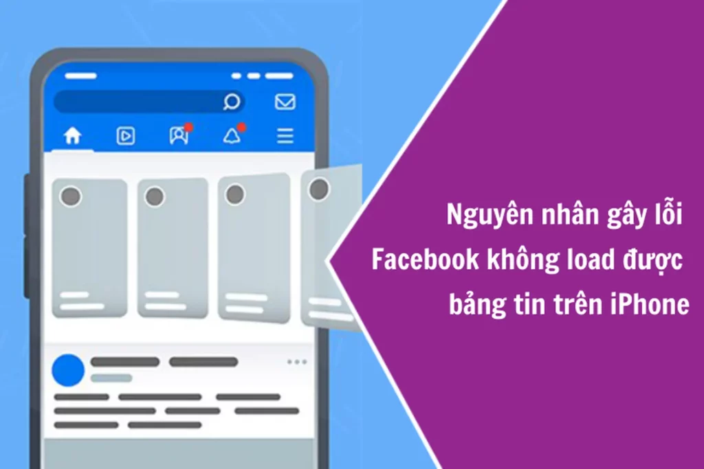 facebook không tải được bảng tin trên iphone