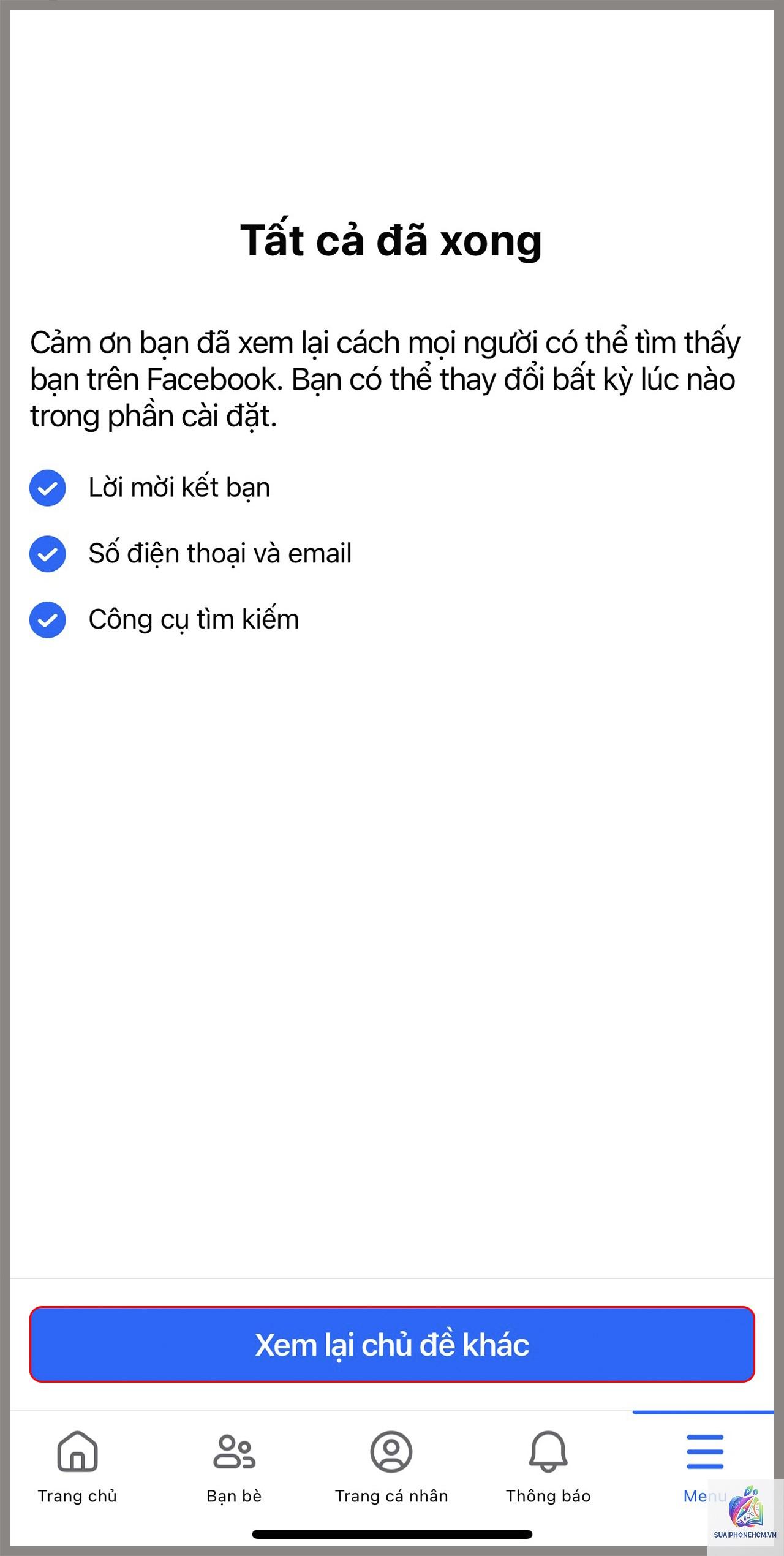 facebook không tìm kiếm được trên iphone - Hình 2