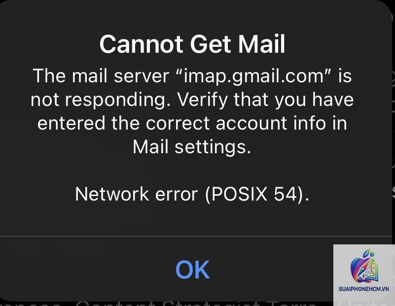 gmail bị lỗi mạng trên iphone - Hình 4