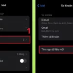 gmail bị treo trên iphone