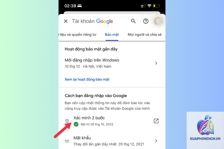 gmail không cập nhật được trên iphone