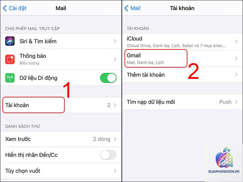 gmail không đăng nhập được trên iphone