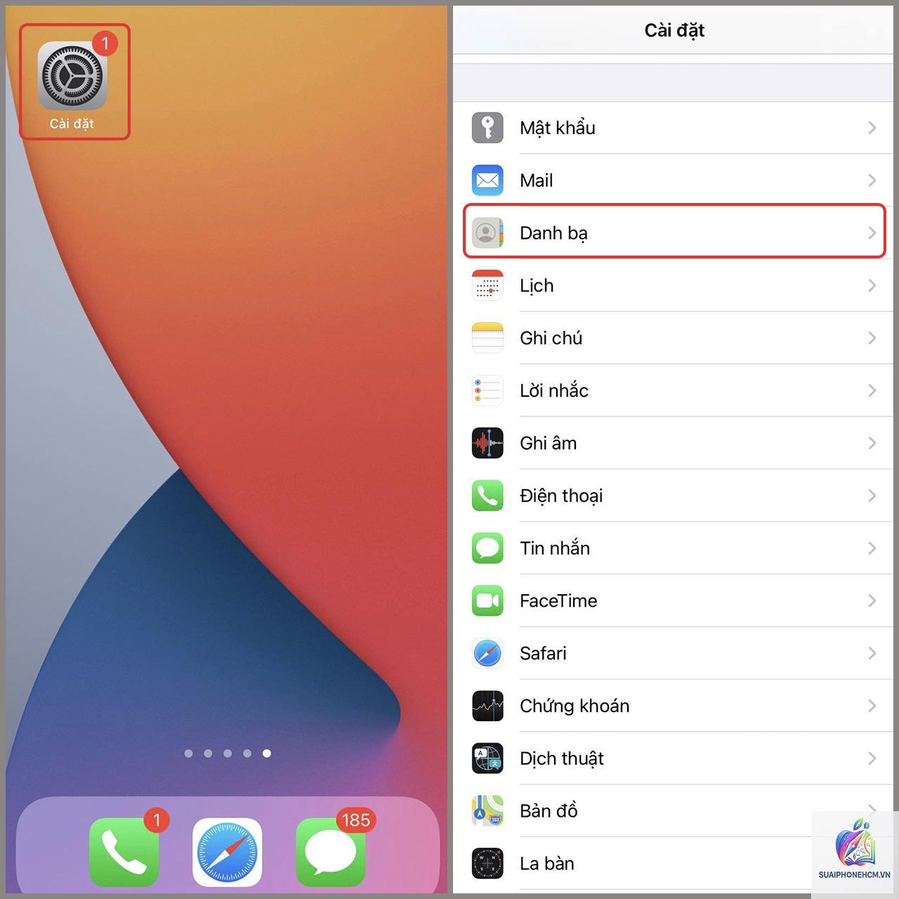 gmail không đồng bộ danh bạ trên iphone - Hình 3
