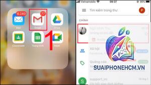 gmail không tải được hình ảnh trong email trên iphone