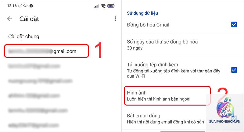 gmail không tải được hình ảnh trong email trên iphone - Hình 4