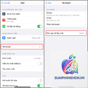gmail không tìm kiếm được email trên iphone