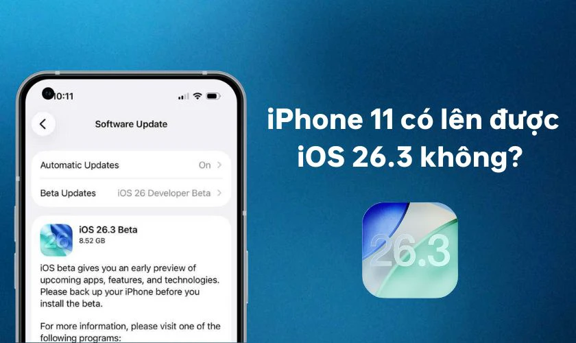 iPhone 11 update iOS mới nhất - Hình 3