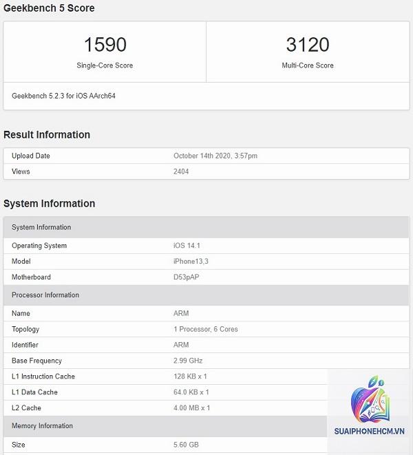 iPhone 12 Pro hiệu năng