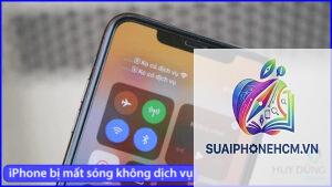 iPhone 12 bị mất sóng