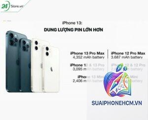 iPhone 13 pin có tốt không thực tế