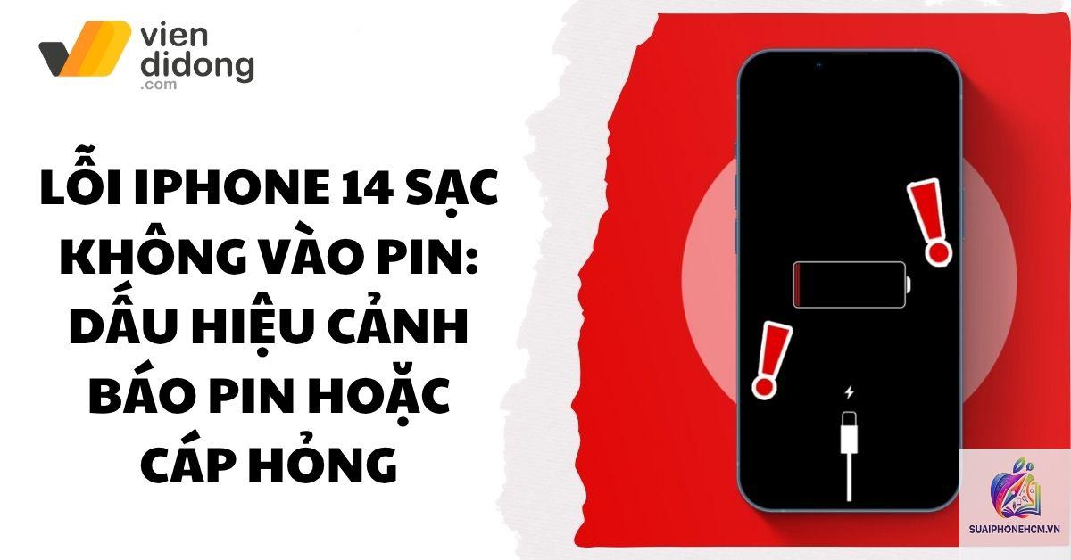 iPhone 14 lỗi không sạc - Hình 1