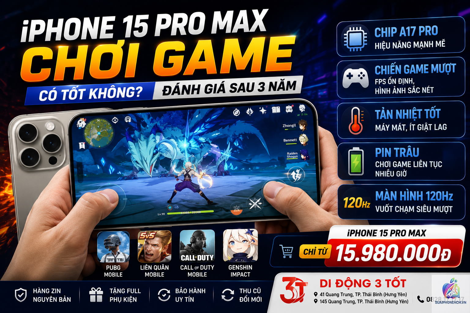 iPhone 15 có chơi game tốt không - Hình 2