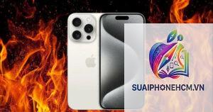 iPhone 15 lỗi nóng máy