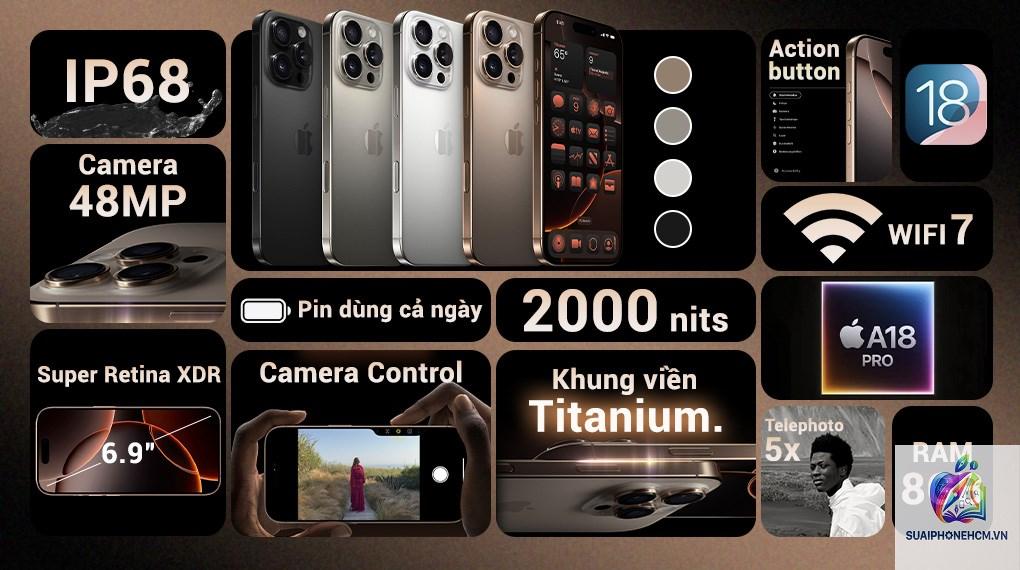 iPhone 16 Pro Max cấu hình - Hình 5