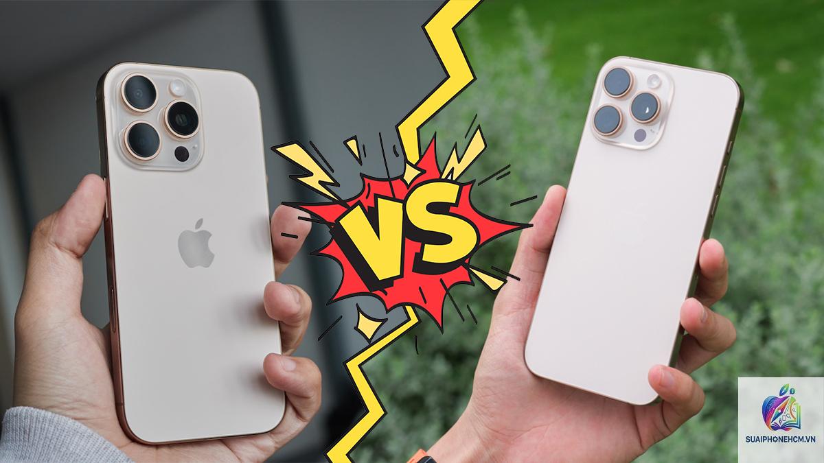 iPhone 16 Pro khác gì Pro Max - Hình 2