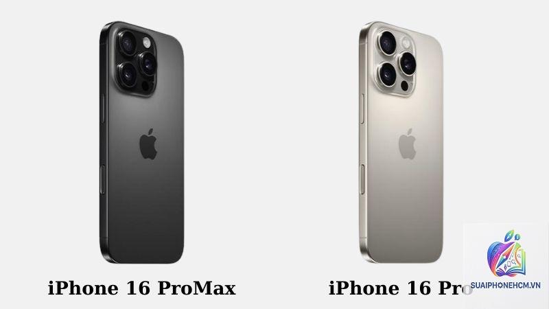 iPhone 16 Pro khác gì Pro Max