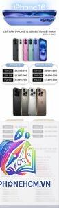iPhone 16 giá bao nhiêu hiện nay