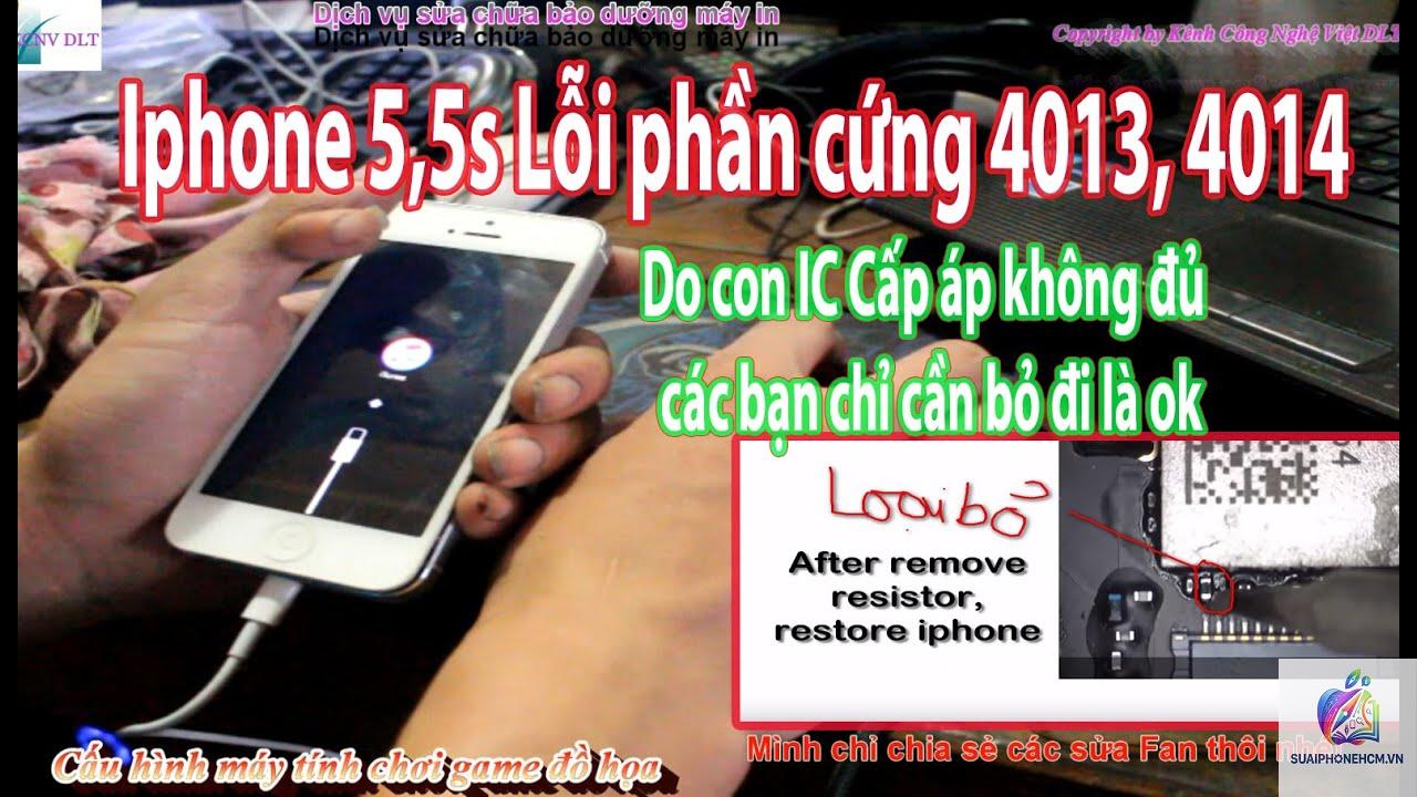 iPhone 5S lỗi thường gặp - Hình 1