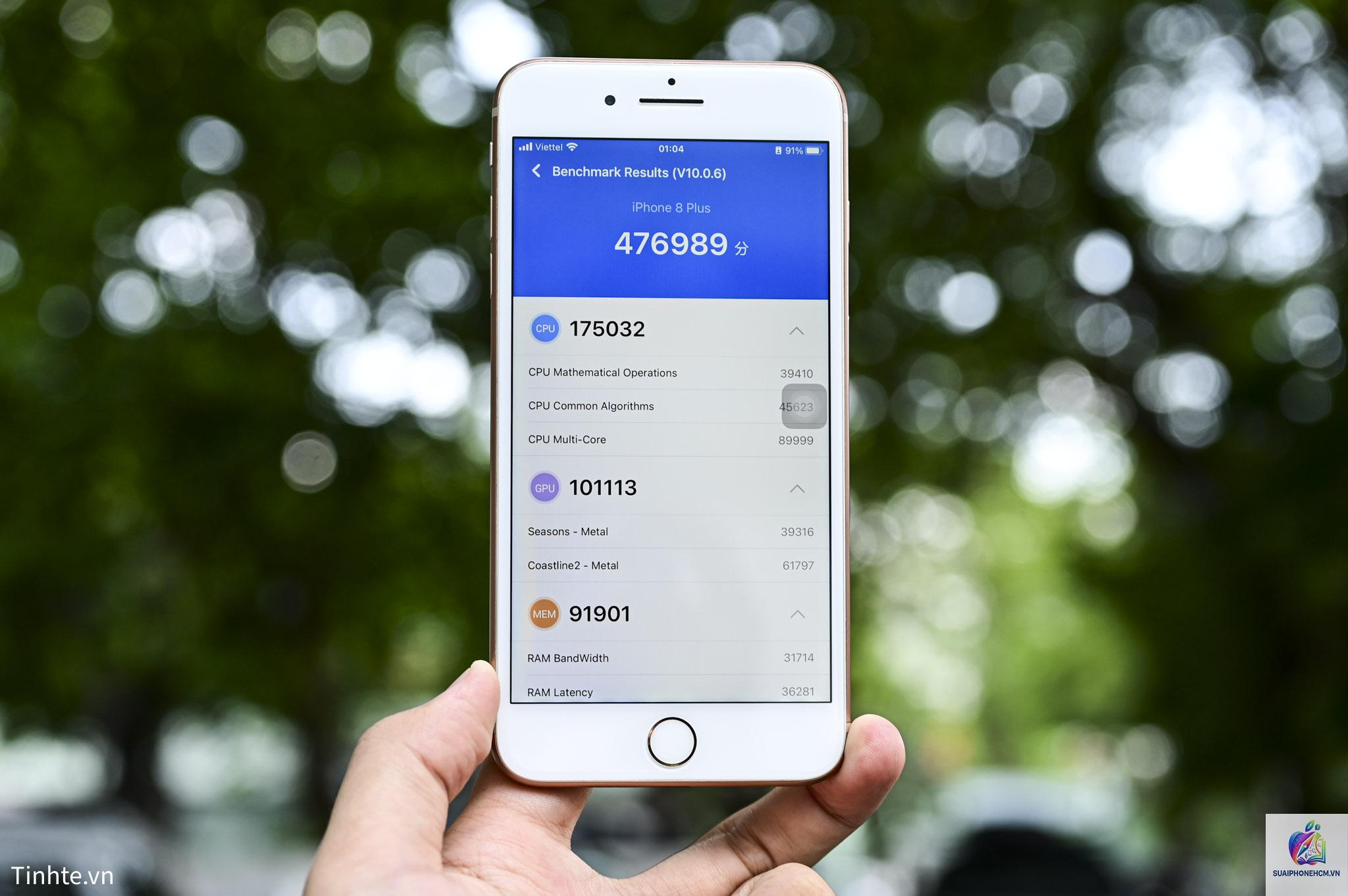 iPhone 8 Plus hiệu năng hiện tại - Hình 1