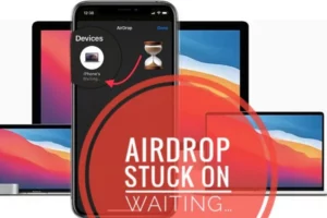 iPhone AirDrop bị treo