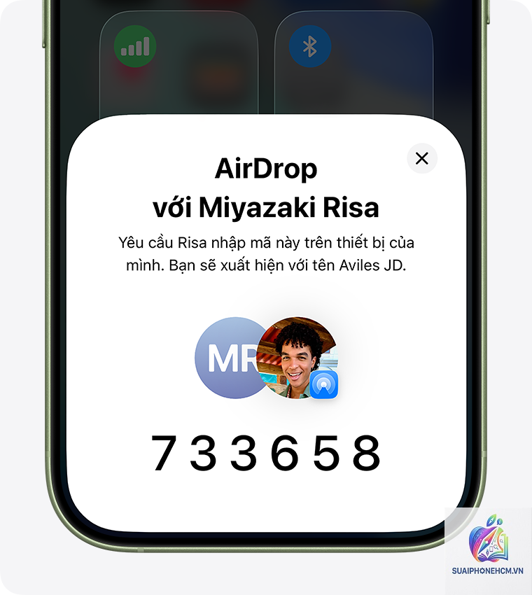 iPhone AirDrop không hiện danh bạ - Hình 3