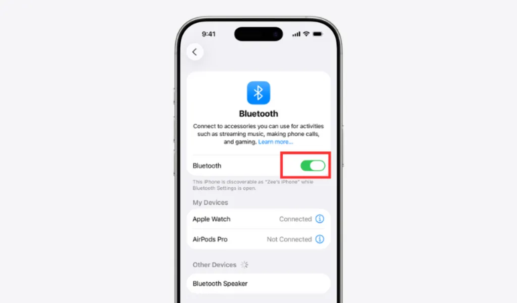 iPhone Bluetooth tự tắt - Hình 5