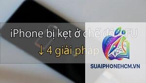 iPhone DFU bị thoát liên tục