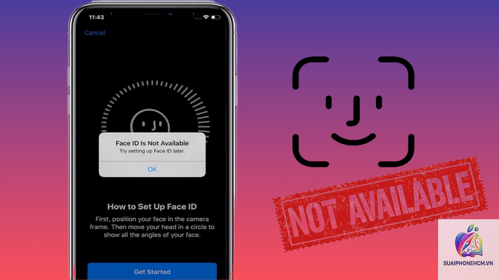 iPhone Face ID không nhận diện khuôn mặt