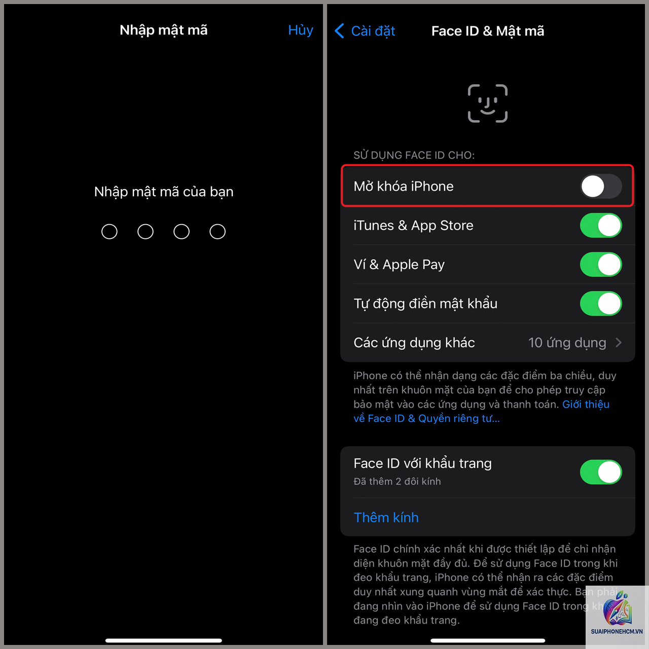 iPhone Face ID không nhận diện khuôn mặt - Hình 3